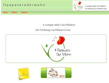 Tablet Screenshot of ilpapaverodermohn.it